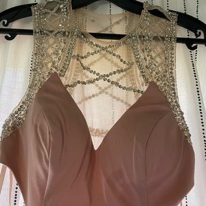Blush pink/ mauve gown